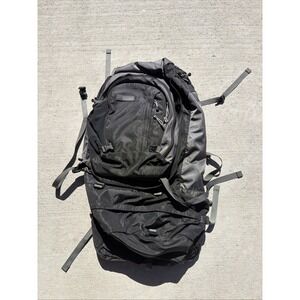 REI Black Nylon Convertible Backpack Duffle Bag Luggage 23" Travel No Strap